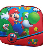 Mochila Escolar Lapicera Lonchera Térmica 3piezas Mochilas Para Niños Primaria Con Gran Capacidad  Dibujo 3D Mario Bross