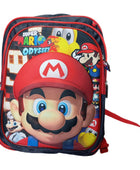 Mochila Escolar Lapicera Lonchera Térmica 3piezas Mochilas Para Niños Primaria Con Gran Capacidad  Dibujo 3D Mario Bross