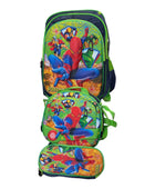 Mochila Escolar Lapicera Lonchera Térmica 3piezas Mochilas Para Niños Primaria Con Gran Capacidad Spider Man