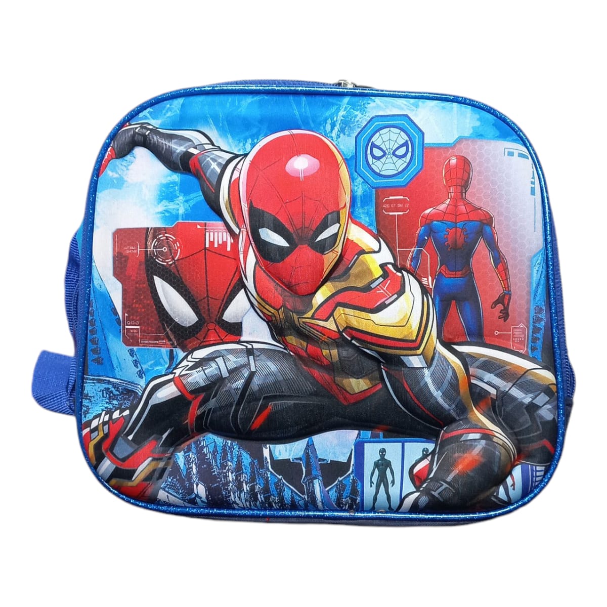 Mochila Escolar Lapicera Lonchera Térmica 3piezas Mochilas Para Niños Primaria Con Gran Capacidad Spider Man