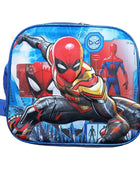 Mochila Escolar Lapicera Lonchera Térmica 3piezas Mochilas Para Niños Primaria Con Gran Capacidad Spider Man
