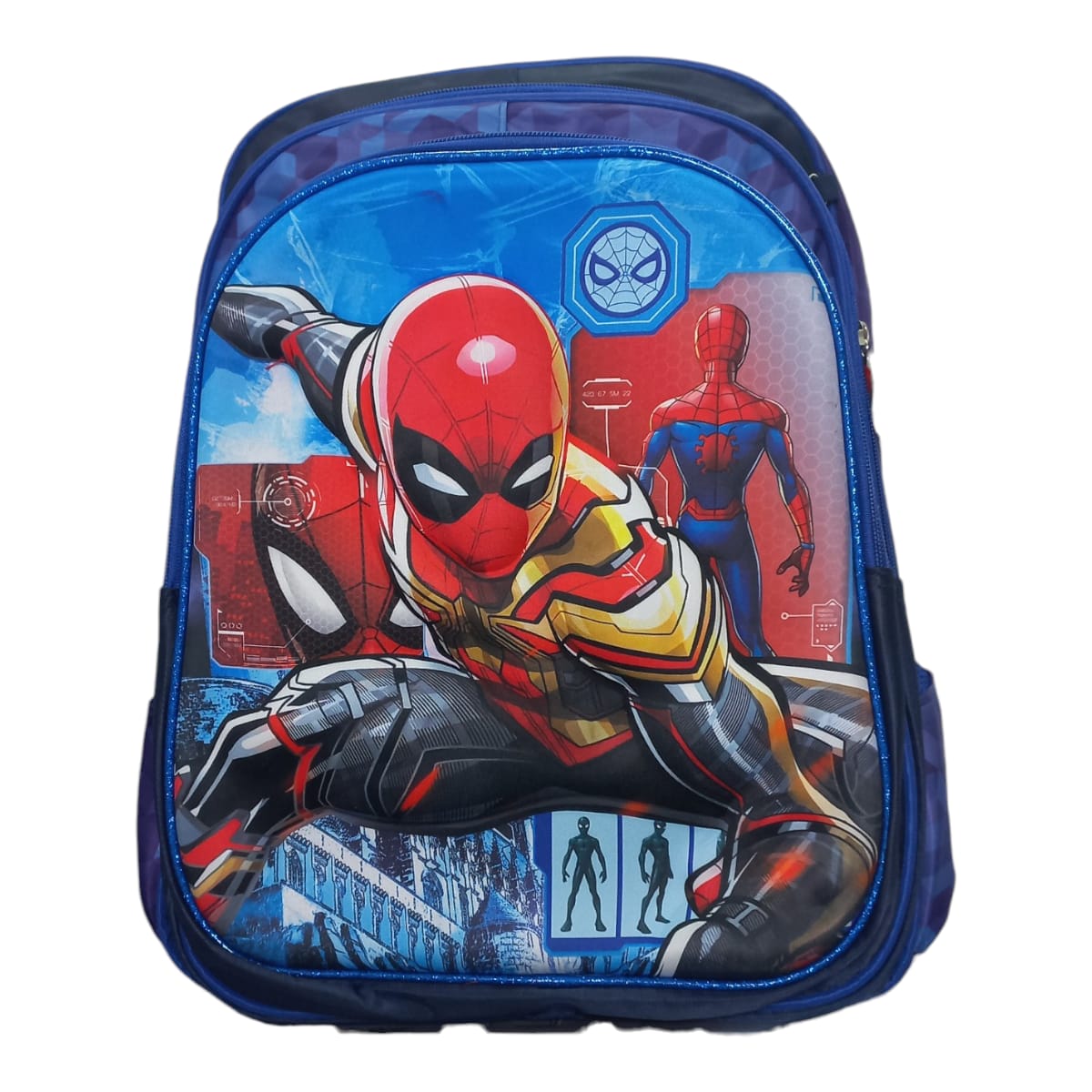 Mochila Escolar Lapicera Lonchera Térmica 3piezas Mochilas Para Niños Primaria Con Gran Capacidad Spider Man
