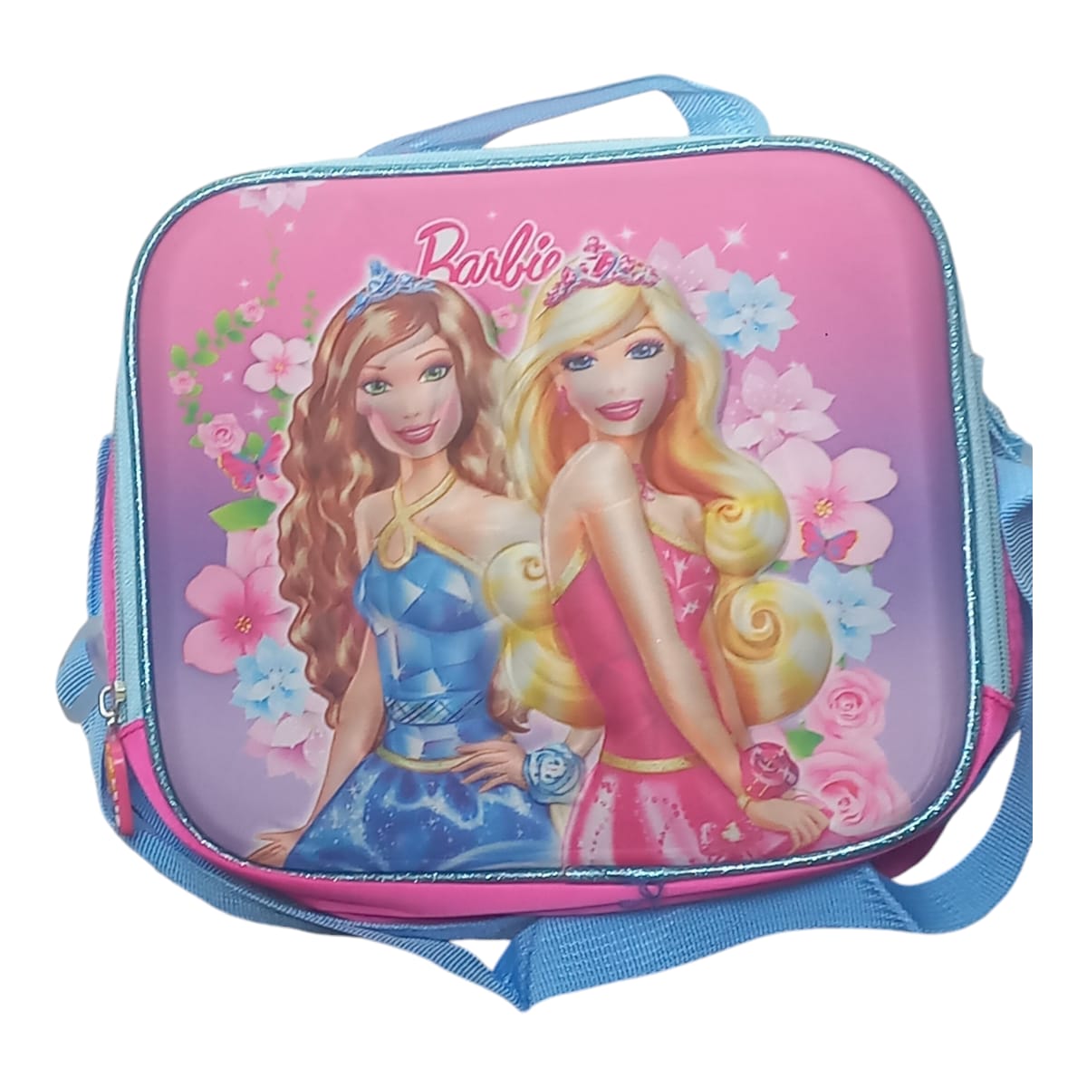Mochila Escolar Lapicera Lonchera Térmica 3piezas Mochilas Para Niños Primaria Con Gran Capacidad Dibujo 3D Barbie