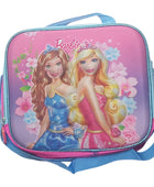 Mochila Escolar Lapicera Lonchera Térmica 3piezas Mochilas Para Niños Primaria Con Gran Capacidad Dibujo 3D Barbie