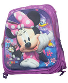 Mochila Escolar Lapicera Lonchera Térmica 3piezas Mochilas Para Niños Primaria Con Gran Capacidad Dibujo 3D Minnie