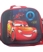 Mochila Escolar Lapicera Lonchera Térmica 3piezas Mochilas Para Niños Primaria Con Gran Capacidad Dibujo 3D Rayo MacQueen