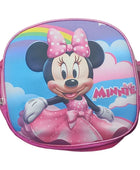 Mochila Escolar Lapicera Lonchera Térmica 3piezas Mochilas Para Niños Primaria Con Gran Capacidad Dibujo 3D Minnie