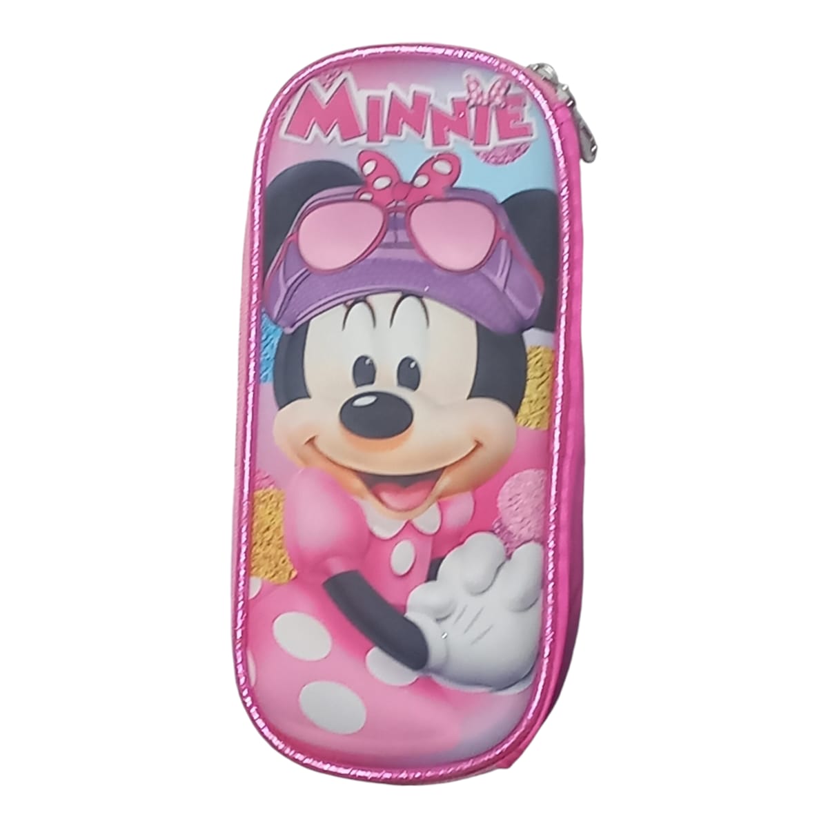 Mochila Escolar Lapicera Lonchera Térmica 3piezas Mochilas Para Niños Primaria Con Gran Capacidad Dibujo 3D Minnie