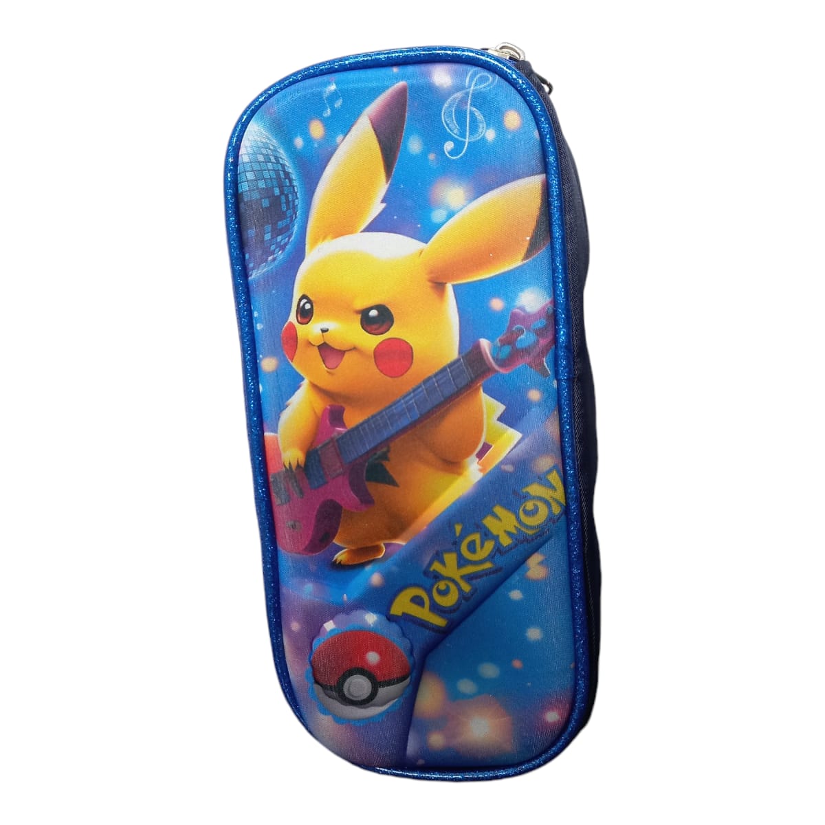 Mochila Escolar Lapicera Lonchera Térmica 3piezas Mochilas Para Niños Primaria Con Gran Capacidad Dibujo 3D Pikachu