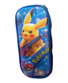 Mochila Escolar Lapicera Lonchera Térmica 3piezas Mochilas Para Niños Primaria Con Gran Capacidad Dibujo 3D Pikachu