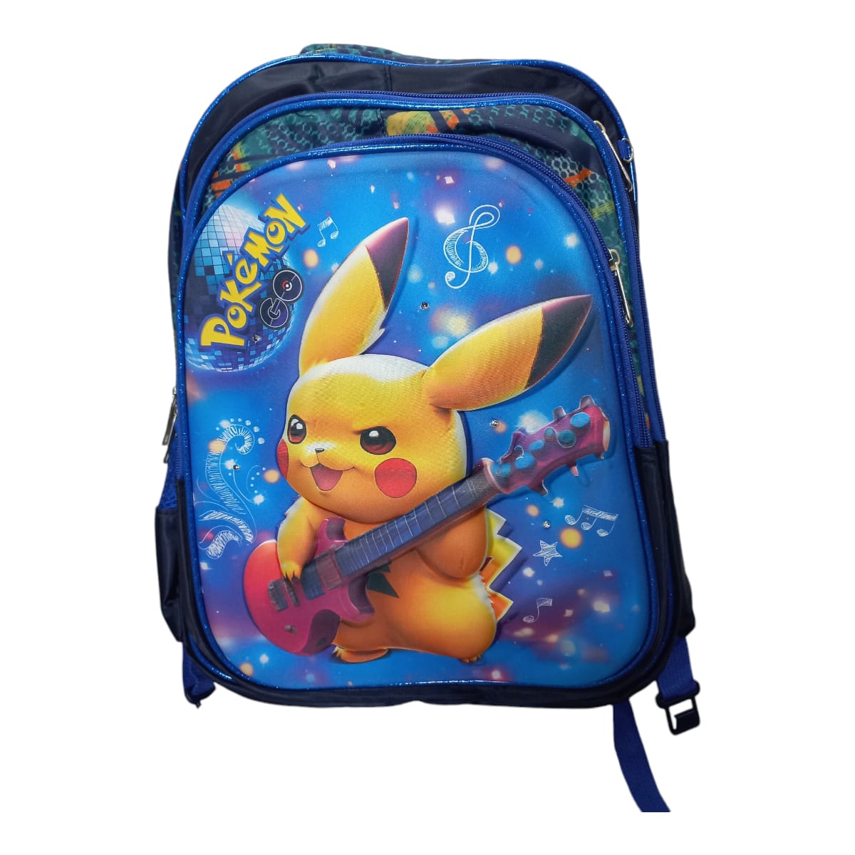 Mochila Escolar Lapicera Lonchera Térmica 3piezas Mochilas Para Niños Primaria Con Gran Capacidad Dibujo 3D Pikachu