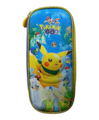 Mochila Escolar Lapicera Lonchera Térmica 3piezas Mochilas Para Niños Primaria Con Gran Capacidad Dibujo 3D Pikachu