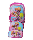 Mochila Escolar Lapicera Lonchera Térmica 3piezas Mochilas Para Niños Primaria Con Gran Capacidad Dibujo 3D Paw Patrol