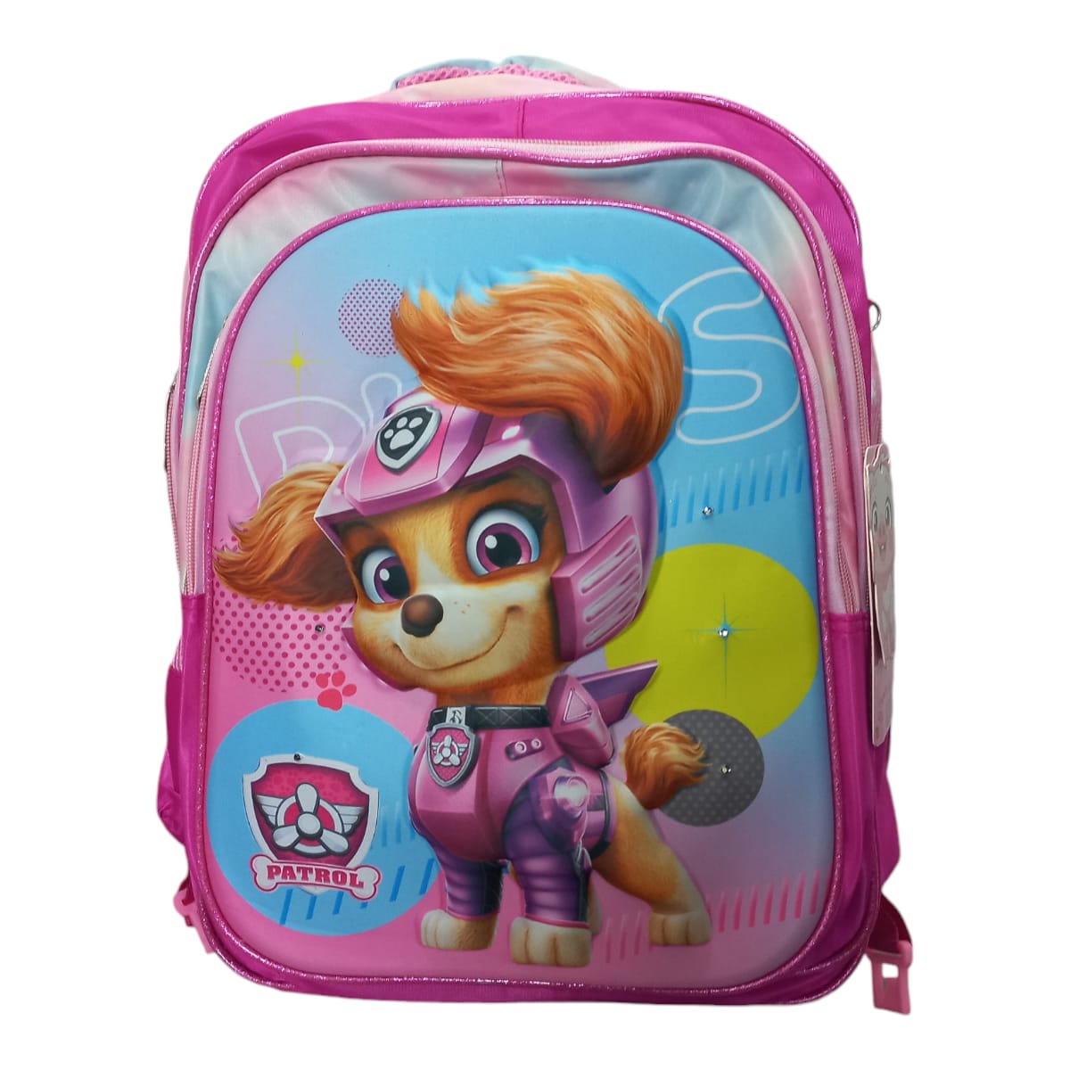 Mochila Escolar Lapicera Lonchera Térmica 3piezas Mochilas Para Niños Primaria Con Gran Capacidad Dibujo 3D Paw Patrol
