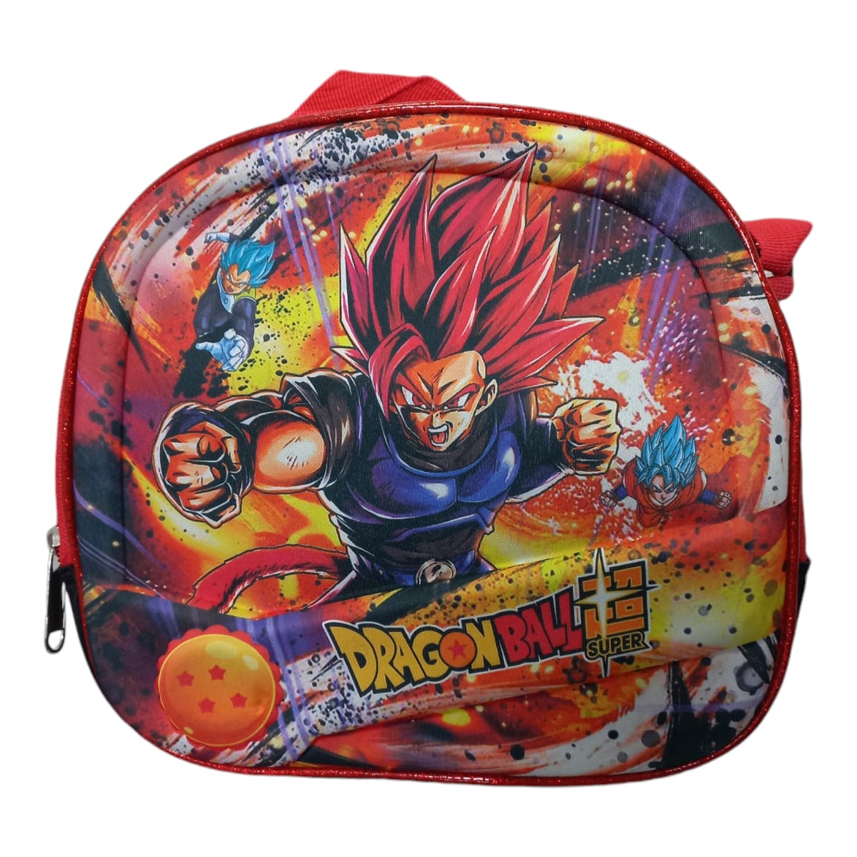Mochila Escolar Lapicera Lonchera Térmica 3piezas Mochilas Para Niños Primaria Con Gran Capacidad Dibujo 3D Dragon Ball