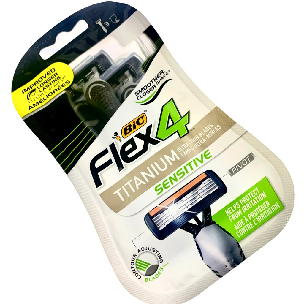 RASTRILLO BIC FLEX 4 TITANIUM ULTRA SENSITIVE