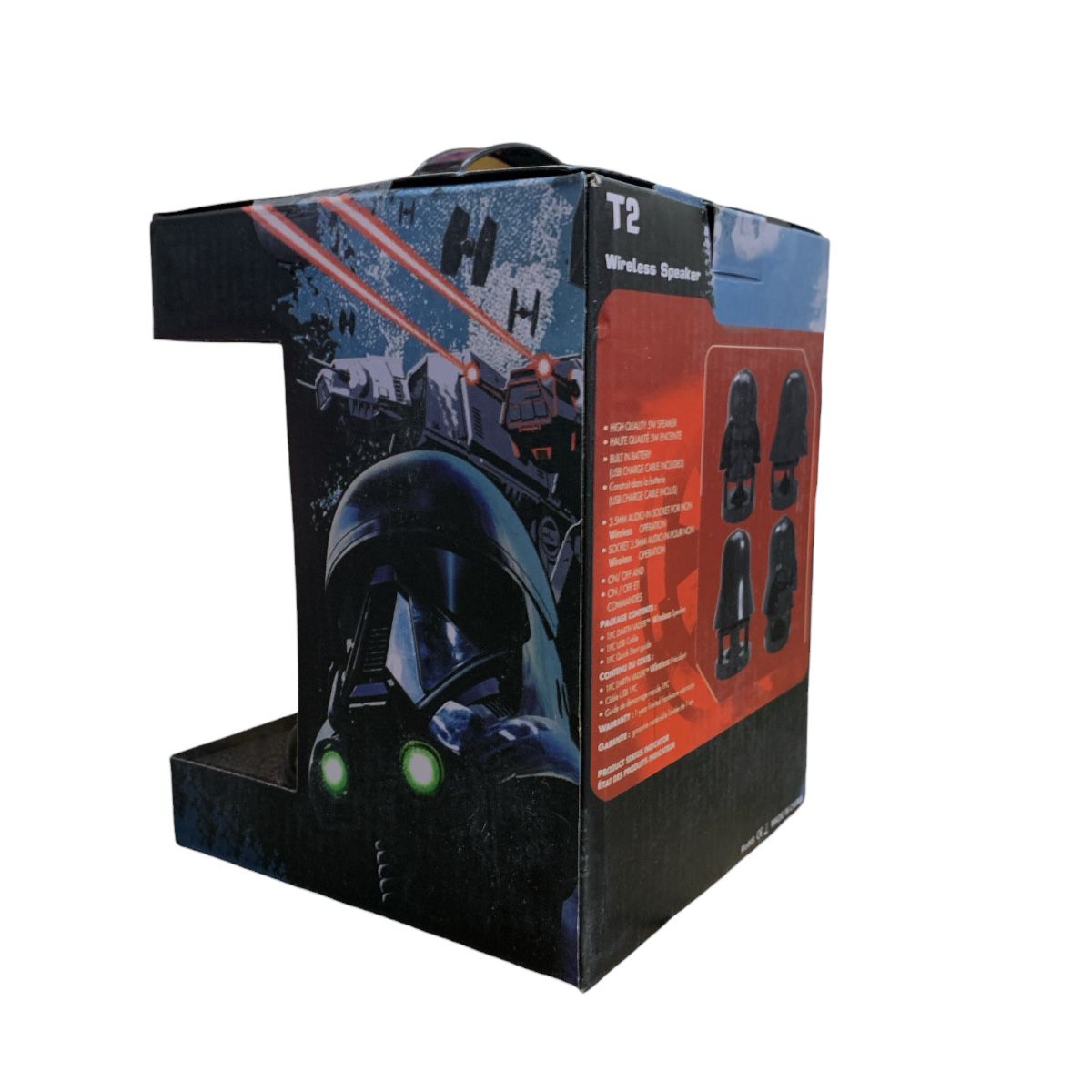 Bocina Bluetooth Black Panther Marvel T2 Wireless Speaker