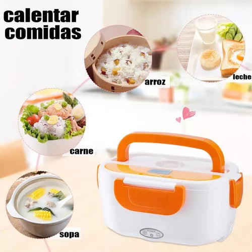 Lonchera Eléctrica Portátil Con Calefacción Térmica De 110v