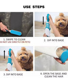 Cepillo Removedor De Pelo Y Pelusa De Mascota Muebles Ropa