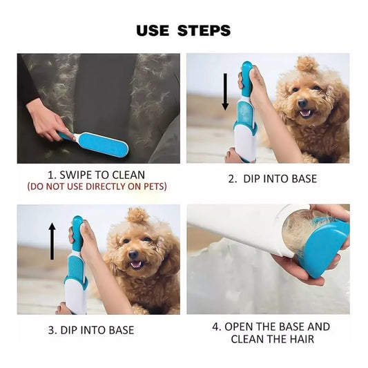 Cepillo Removedor De Pelo Y Pelusa De Mascota Muebles Ropa