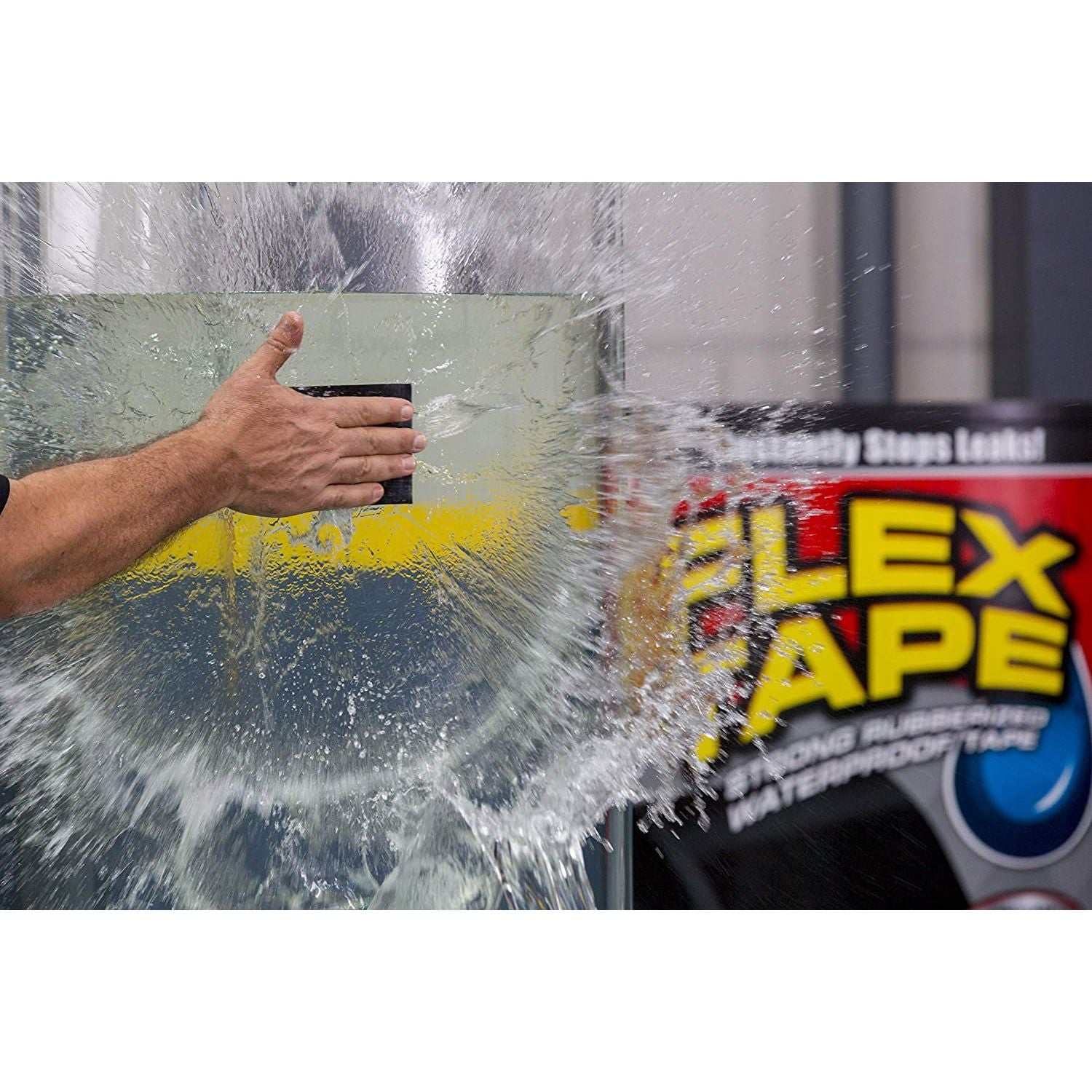 Flex Tape Cinta Adhesiva Caucho Tapa Fugas Resistente 10cm