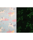 Cobija Frazada Individual Mágica Brilla Obscuridad Glow Dark