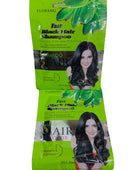 Shampoo Tinte Negro Instantáneo Cubre Canas Coreano 30ml Cu