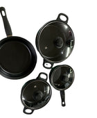 Kit 4 Sartenes Y 6 Utensilios De Cocina Promoción 13pzs