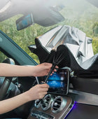 Paraguas Sombrilla Protector Parabrisas Rectráctil Interior Carro