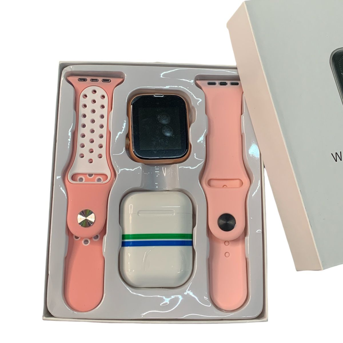 Reloj Llamada Inteligente Smart Watch T55 Pro Max Con Audífonos 2 En 1