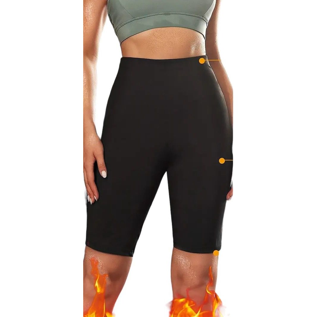 Short Biker Deportivo Neopreno Sauna Estimulación De Sudor