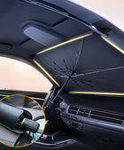 Paraguas Sombrilla Protector Parabrisas Rectráctil Interior Carro