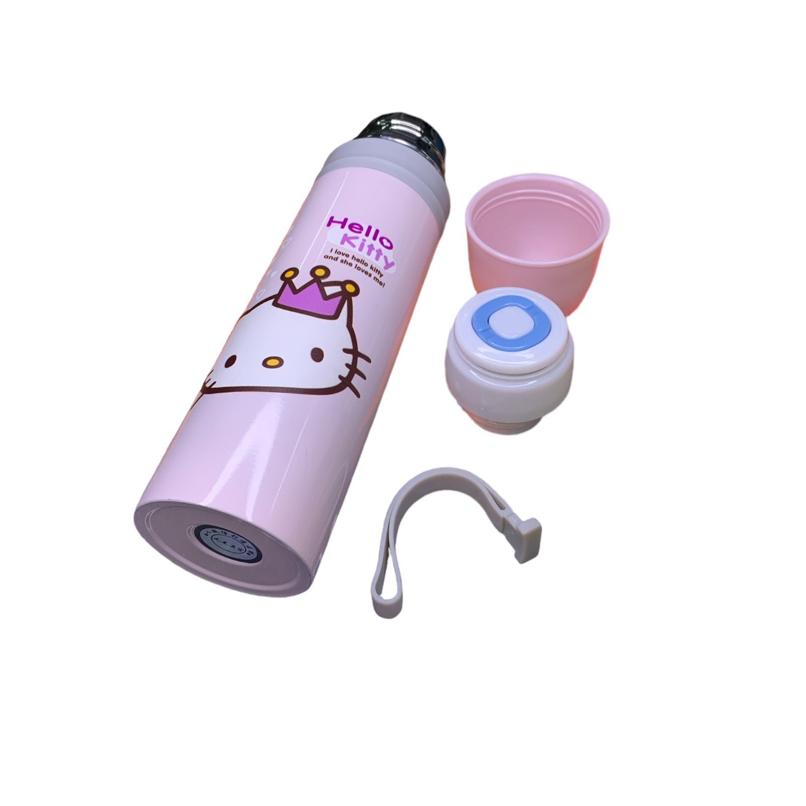 Termo Hello Kitty Acero Inoxidable Tapa Servidor Vaso Te