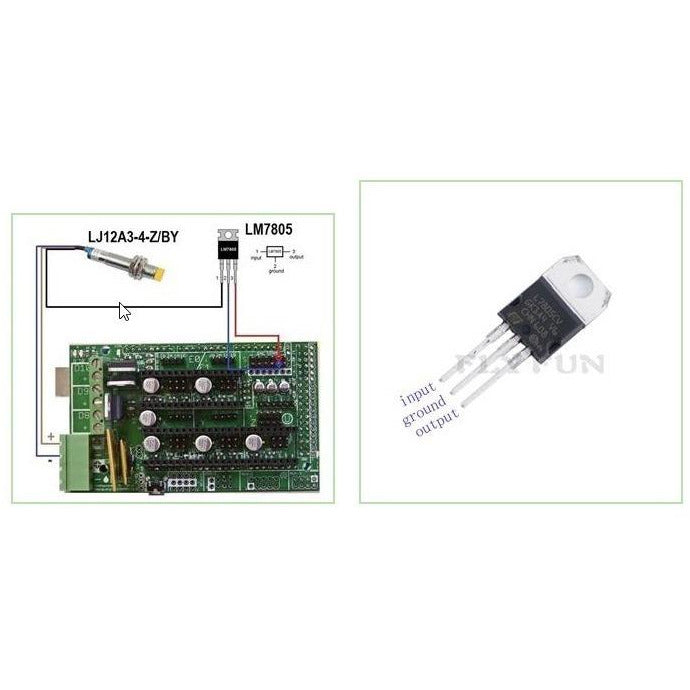 Sensor Inductivo Proximidad Metales Lj12a3-4-z/bx Npn 6-36v