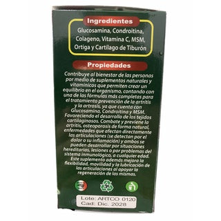 Artribion Forte Ortiga Glucosamina Artritis Artrosis Articulaciones