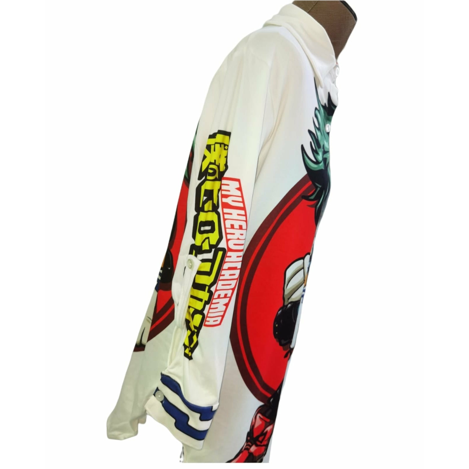 Maxiblusa Camisa Izuku Midoriya My Hero Academia Manga Japón