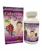 Colágeno y Uva Minerales Vitaminas Antioxidante Antiedad