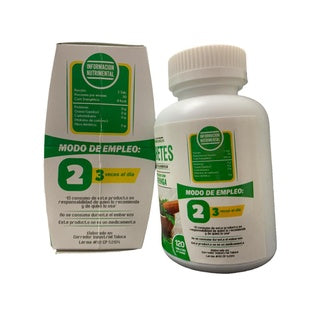Diabetes Suplemento Alimenticio Reforzado Con Moringa 120 Tabletas De 1 Gramo