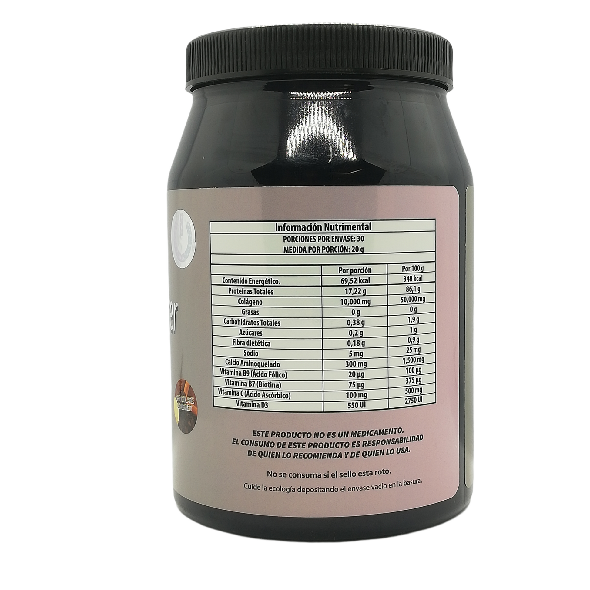 Colágeno Hidrolizado Bio-Restorer Biotina y Calcio R-Bionik