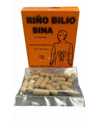 Riño Biliosina 15 Capsulas Diuretico Para Los Riñones 3 Pzas  --  45 Capsulas en total