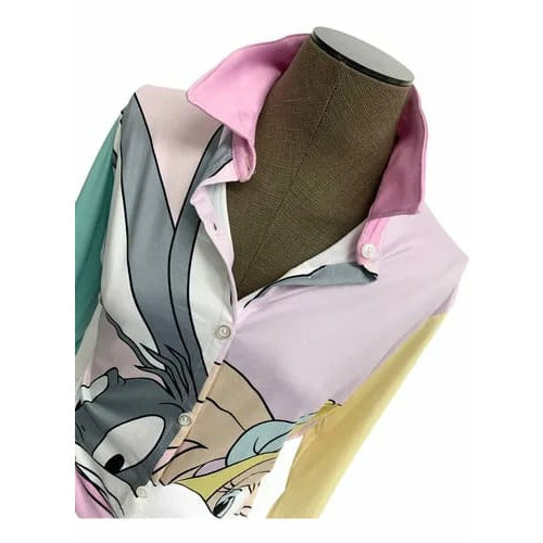 Maxiblusa Camisa Blusa Blusón Bugs Lola Bunny Hasta Talla 38