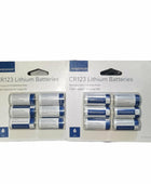 Pilas Cr123 Insignia Lithium 2 Pack De 6 Pilas