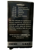 Sukrol Vigor Original Hombre 50 Grageas Vigor Sexual, Cerebro Y Nervios