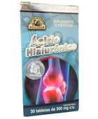 Suplemento Alimenticio Ácido Hialurónico 30 Tabletas De 500mg c/u
