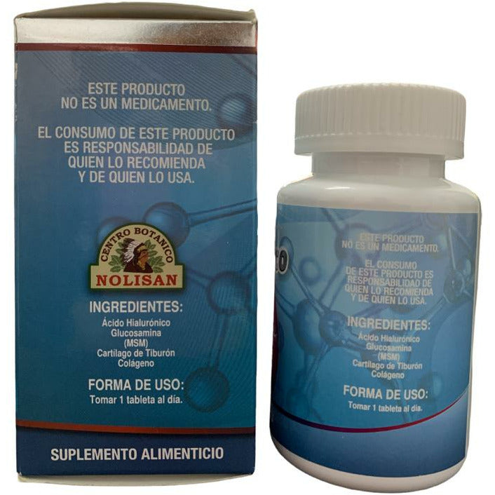 Suplemento Alimenticio Ácido Hialurónico 30 Tabletas De 500mg c/u