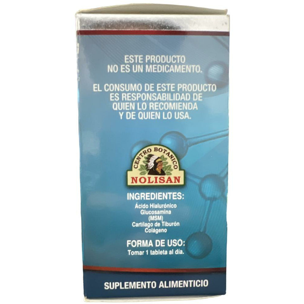 Suplemento Alimenticio Ácido Hialurónico 30 Tabletas De 500mg c/u