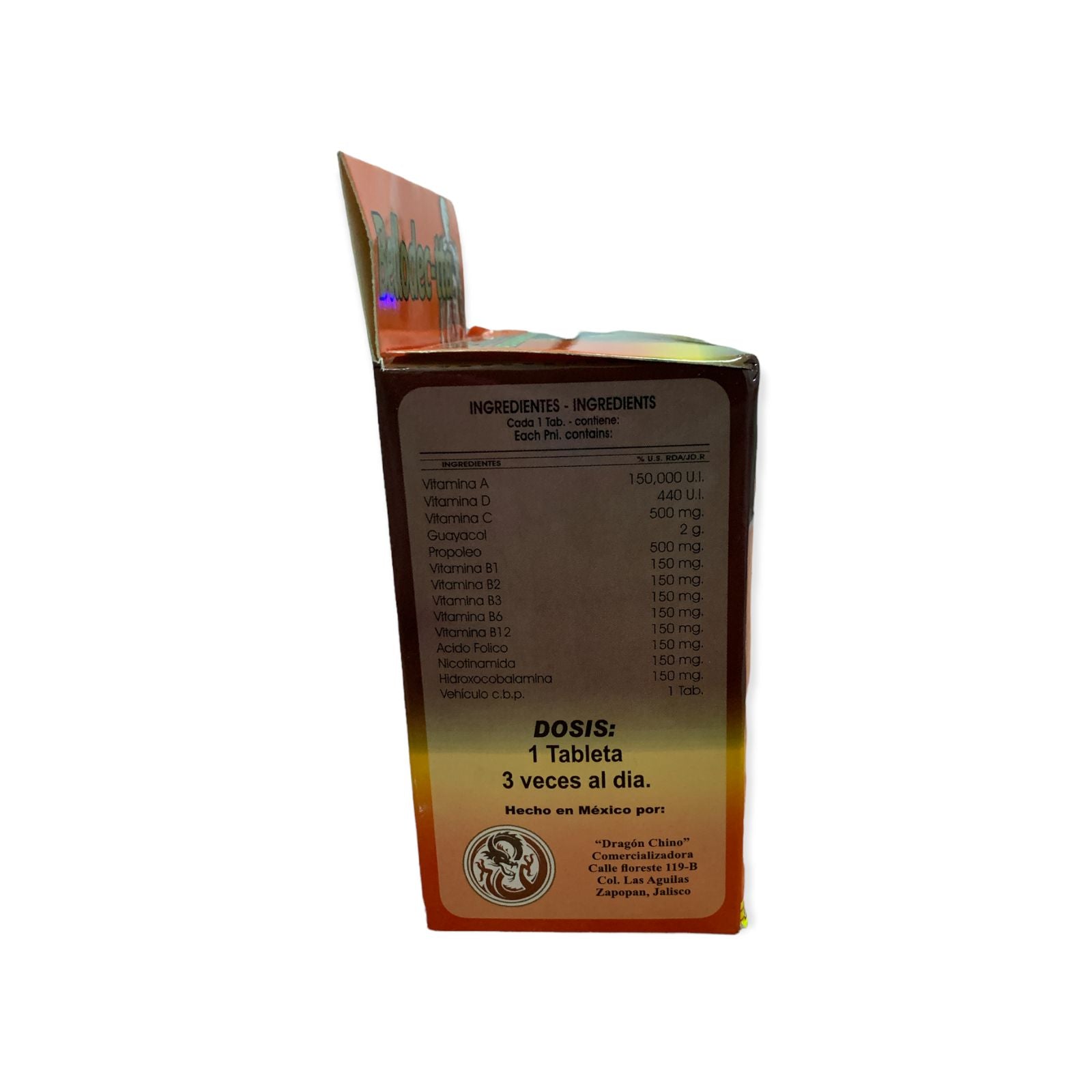 Hierro Bellodec-tta Neurobion B12 con 60 Tabletas