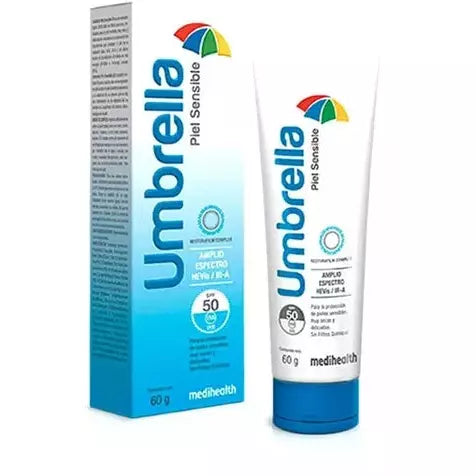 Protector Solar Gel Umbrella Spf 50+ Piel Sensible 60 Gr