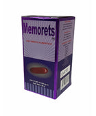 50 cápsulas Memorets Suplemento Alimenticio Desempeño Mental